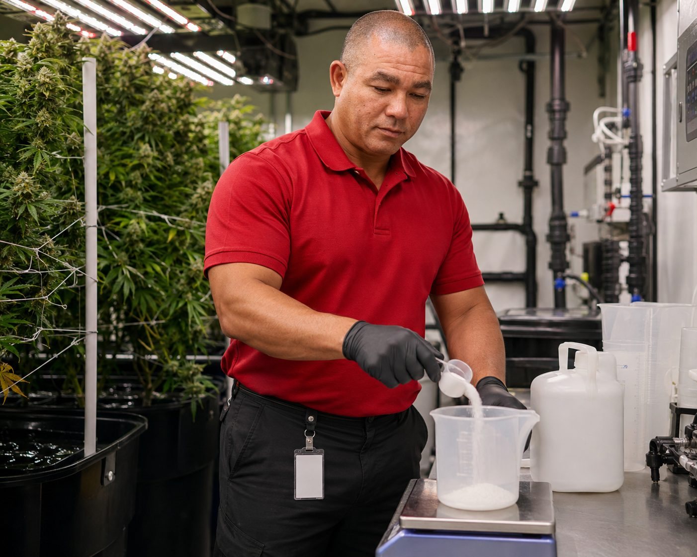 BiomedRx technician performing cbd perris to protect patient safety