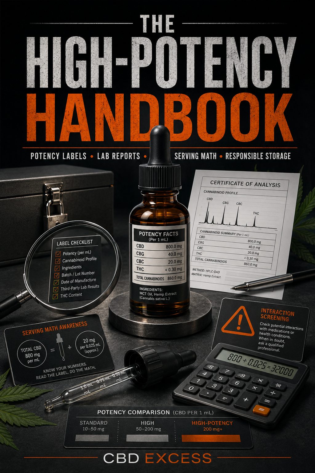 The High-Potency Handbook — eBook cover
